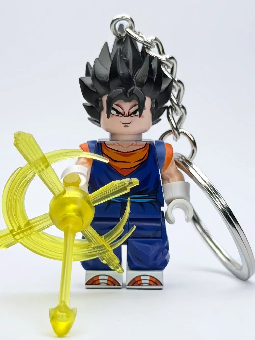 Dragon Ball Z Vegetto Custom Minifigure Keychain